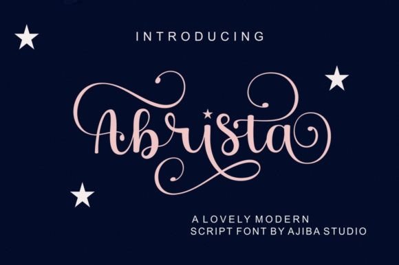 Abrista: The Elegant Handwritten Font for Crafters