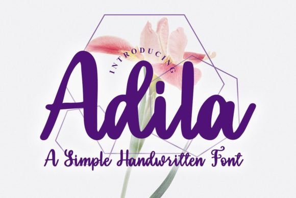 Adila: A Handwritten Font for Editorial Personality