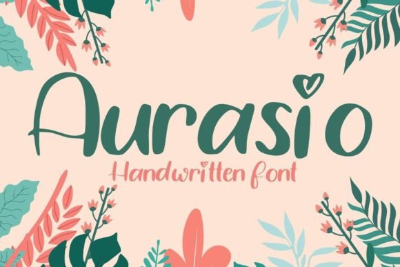 Aurasio: A Handwritten Font That Elevates Brand Designs