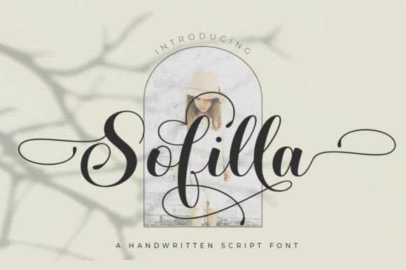 Elevate Your Brand with Sofilla: A Refined Script Font