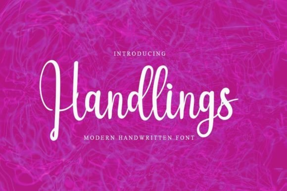 How Handlings Font Can Elevate Your Brand's Personal Touch