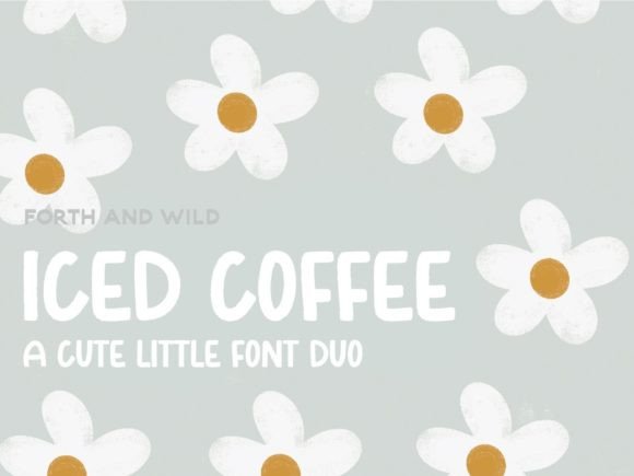 Iced Coffee Font: A Handwritten Style for Authentic Digital Campaigns