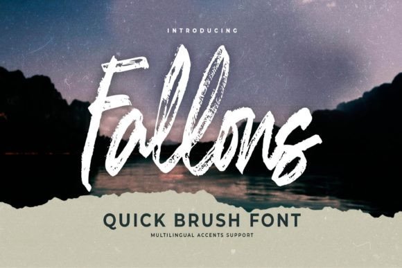 Introducing Fallons: A Versatile Handwritten Font for Editorial Design