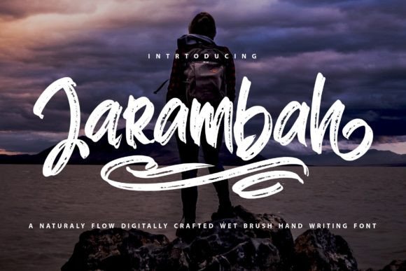 Jarambah: A Brush Font for Clearer Campaign Messages