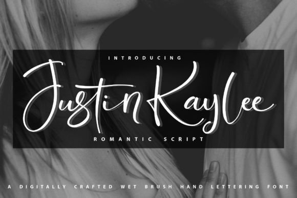 Justin Kaylee: A Handwritten Font for Elegant Digital Design