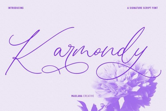 Karmondy: A Signature Font for Memorable Digital Campaigns