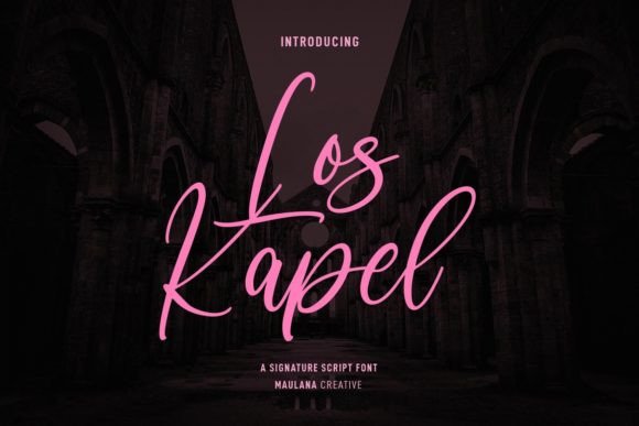 Los Kapel: A Script Font for Creating More Human Websites