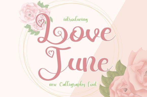 Love June: A Handwritten Font for Elegant Digital Design