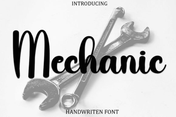 Mechanic: The Delicate Handwritten Font for Digital Brands