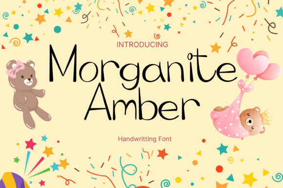 Morganite Amber: The Whimsical Script Font for Editorial Storytelling