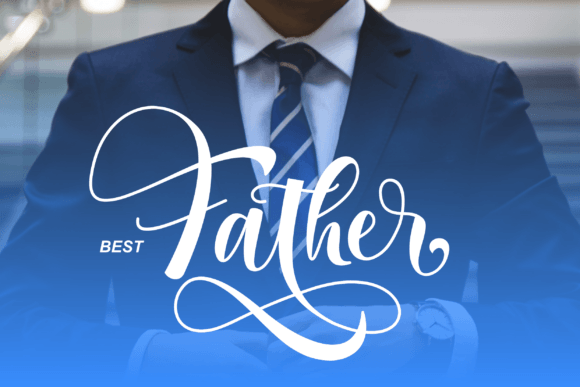 My Father: A Romantic Script Font for Elegant Publishing