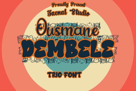 Ousmane Dembele Font Trio: A Creative Maker's Essential