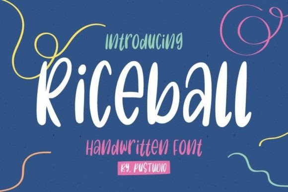 Riceball: The Handwritten Font That Gives Brands a Personal Touch