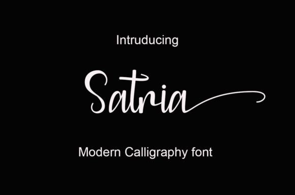 Satria Font: A Handwritten Asset for Engaging Marketing