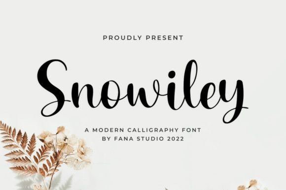 Snowiley: A Font That Makes Your Brand Feel More Polished