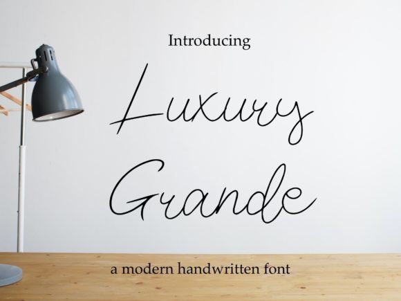 Transform Your Brand with the Elegant Luxury Grande Font