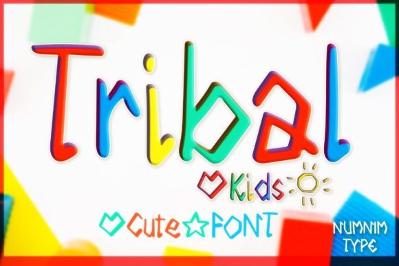 Tribal Kids: A Handwritten Font for Editorial Personality