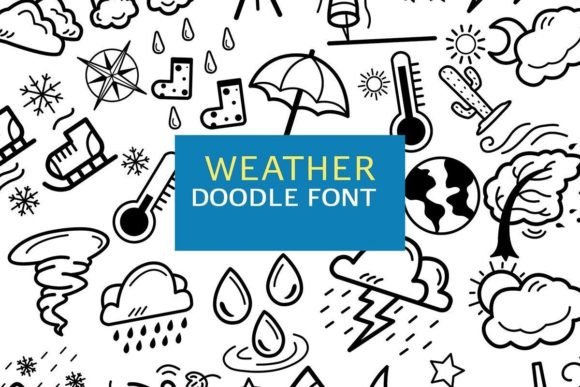 Weather Doodle: A Dingbat Font That Enriches Editorial Design